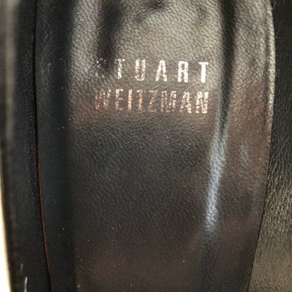 Stuart Weitzman Leather 3 7/8 inch Heels in size 8N. - Picture 8 of 8
